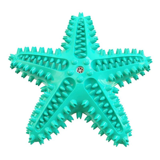 Dog Toys For Large Dogs Tooth Cleaning Chew Funny Interactive Training Starfish Toy Accessories Squeaky Toys TPR Toys