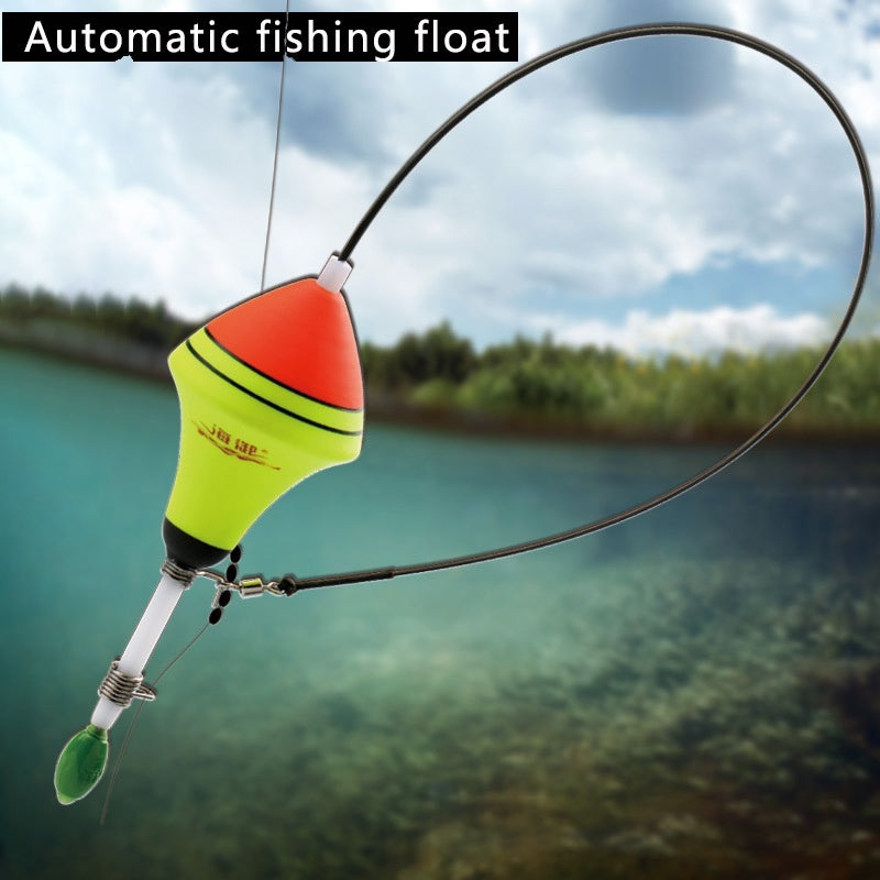 Automatic fishing float