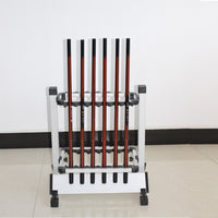 24 Hole Aluminum Alloy Fishing Gear Display Rack