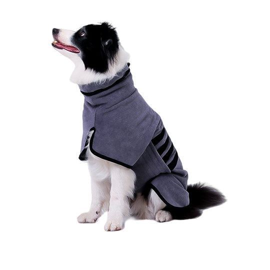 Dog Bathrobe Pet Bath Cat Towel Drying Clothes Adjustable Water Absorption Grooming For Small Medium Large Dogs Accessories